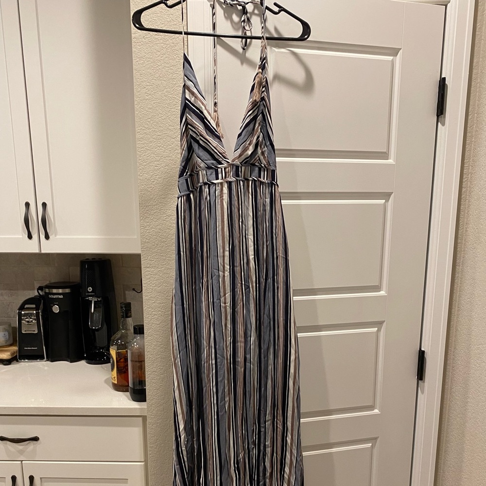 Striped Maxi Dress